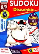 Magazine Sudoku demoniac niv 8/9, numéro 105, du 10/04/2024