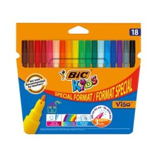 Etui 12 feutres coloriage Bic Kids pointe moyenne - Feutres de coloriage  Bic