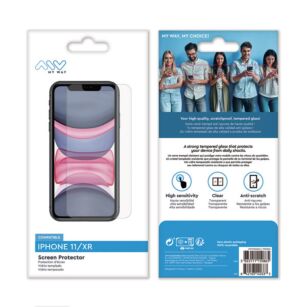 Protection écran verre trempé IPhone 11/XR Myway - Autres accessoires