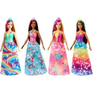Poupée Barbie Princesse Dreamtopia Modèle aléatoire - Peluches et poupées  Mattel