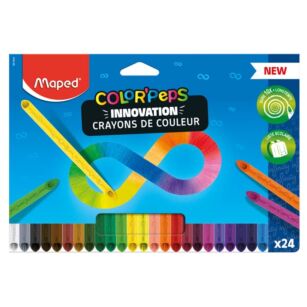 Boite de 18 crayons de couleur MAPED Color'Peps - Coloriage et