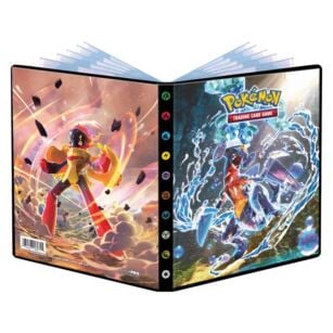 Cahier range-cartes 80 cartes Pokémon Ecarlate et Violet 04 Faille
