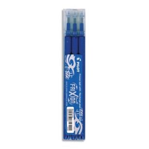 PILOT Lot 1 stylo roller effaçable pointe moyenne bleu FriXion
