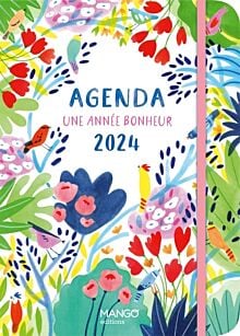 Agenda 2024 Une année bonheur - Livres santé et bien-être