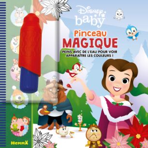Disney Baby - Pinceau magique (Belle Hiver) - Peins avec de l'eau pour voir  apparaître les couleurs - Livres Disney