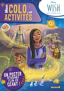 Disney Wish - Mon colo et activités + poster - Un poster