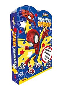 Marvel Spidey et ses amis extraordinaires - Mon coffret Spidey - Ce coffret  contient: 1 livre de 32 pages, 3 décors, des stickers re - Coloriages  Marvel