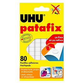 Patafix 80 pastilles blanches UHU