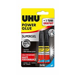 Power glue gel 2 tubes 3 g UHU