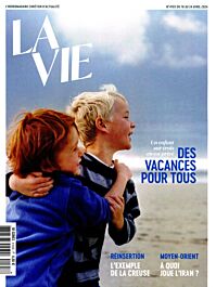 Magazine La vie, numéro 4103, du 18/04/2024