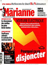 Magazine Marianne, numéro 1418, du 16/05/2024