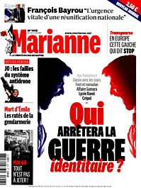 Magazine Marianne, numéro 1413, du 11/04/2024