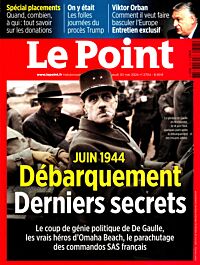 Magazine Le point, numéro 2704, du 30/05/2024