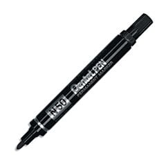 Marqueur Pentel n° 50 permanent pointe ogive 4.3mm noir