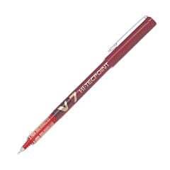 Stylo roller rouge pointe aiguille V7 Pilot