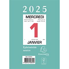 Bloc éphéméride 2026 Exacompta 134 x 98 mm