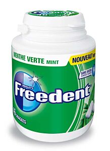 Freedent mini boîte menthe verte - 46 dragées 