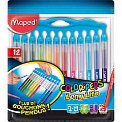 Etui 12 feutres coloriage Color Peps Maped