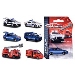 Véhicule de secours Majorette Premium à l'échelle 1/64ème Modèle Aléatoire