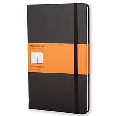 Carnet 192 p. ligné noir rigide 13x21 cm Moleskine 