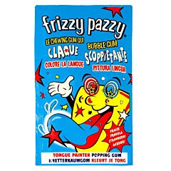 Frizzy Pazzy bleu bubble gum fraise
