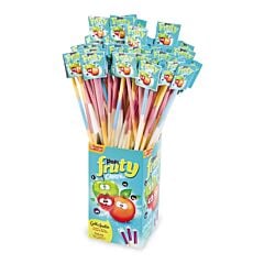 Boîte de 140 pailles Popi fruty