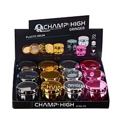 Champ High- Grinder 4 parties dents diamant et couvercle aimanté