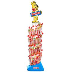 Haribo Présentoir Roulettes Fruits et Cola