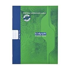 Cahier brouillon 17 x 22 cm 48 pages Séyès Calligraphe Coloris Aléatoire