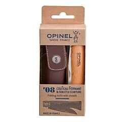 Couteau N°08 et étui ceinture Opinel    