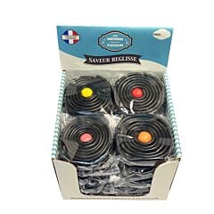 Rouleaux reglisse avec chewing-gum 
