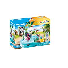 Piscine avec Jet d'eau Playmobil Family Fun