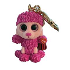 Peluche porte-clés Patsy le Caniche 9 cm Mini Boo's