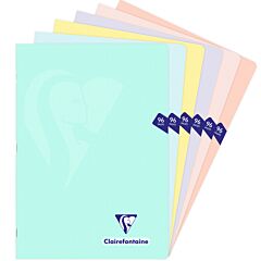 Cahier Mimesys Pastel 21 x 29,7 cm 96 pages Q.5x5 Clairefontaine