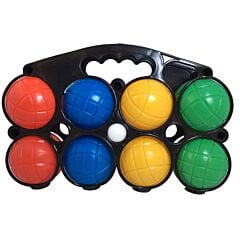 Mallette 8 boules de pétanque plastique pour enfant
