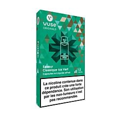 Capsules ePod Vuse Classique ice vert