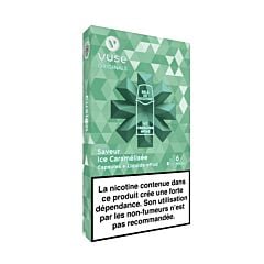 Capsules ePod Vuse Ice Caramélisée
