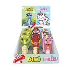 Finger candy dino et licorne