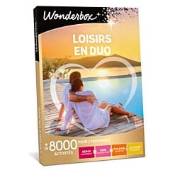 Wonderbox Loisirs en duo