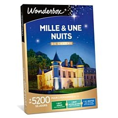 Wonderbox Mille et une nuits de charme