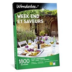 Wonderbox Week-end et saveurs
