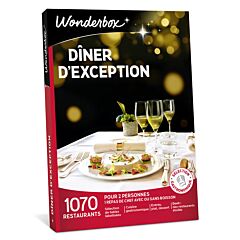 Wonderbox Dîner d'exception