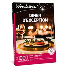 Wonderbox Dîner d'exception