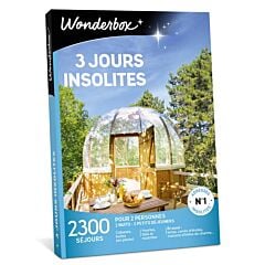 Wonderbox 3 jours insolites