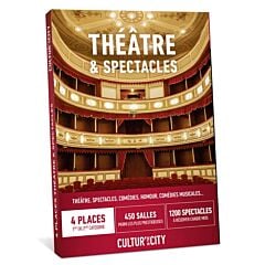 Coffret 4 places de spectacles premium Cultur in the city