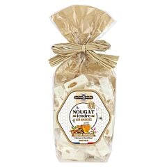 Sachet de Nougat tendre aux amandes 200 g Les Trois Abeilles