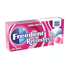 Chewing-gum bubble menthe Freedent Refresher