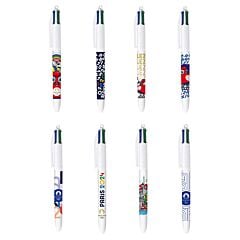 Stylos 4 couleurs Jeux Olympiques Paris 2024 BIC