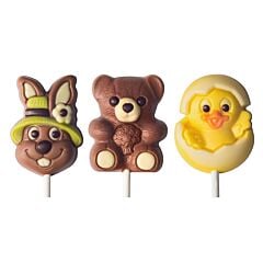 Sucettes Chocolat Pâques 15 g