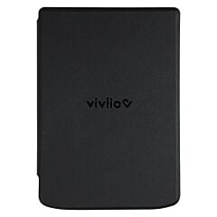 Housse de protection liseuse 6 compatible Light et Light HD Noir Vivlio